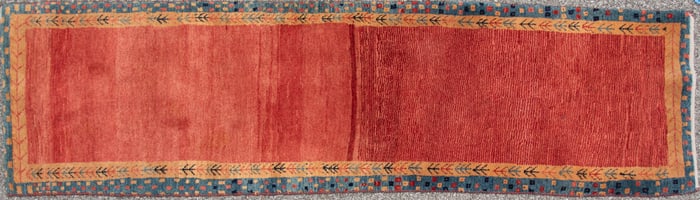 Hand Knotted Modern Runner