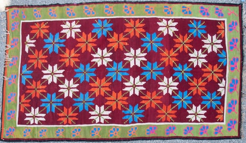 Moroccan Kilim Flatweave Rug