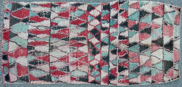 Moroccan Wool Hall Rug