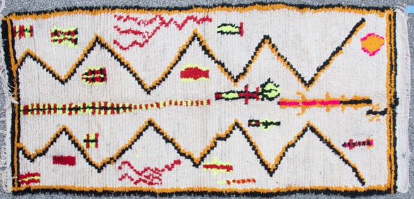 Moroccan Azilal Hall Rug