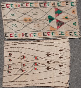 Two Moroccan Azilal Rugs