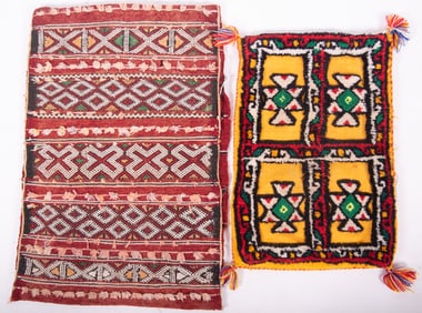 Two Moroccan Pillow Cases