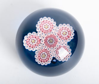 A Saint-Louis Millefiori Paperweight, 1972