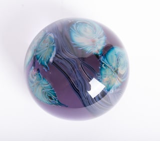 A David Lotton Art Glass Paperweight