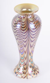 A Donald Carlson Art Glass Vase