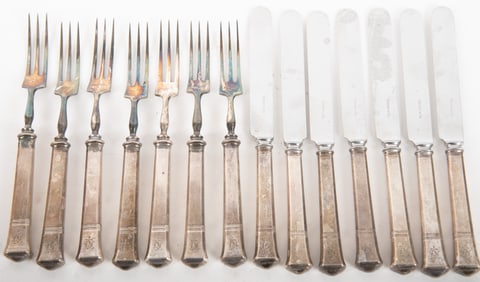 A Tiffany & Company Sterling Silver Desert Service, Windham Pattern