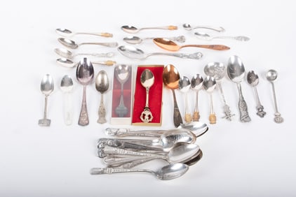 Collection of Souvenir Spoons