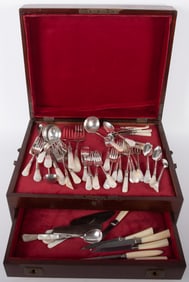 Mother of Pearl Flatware and Serving Pieces