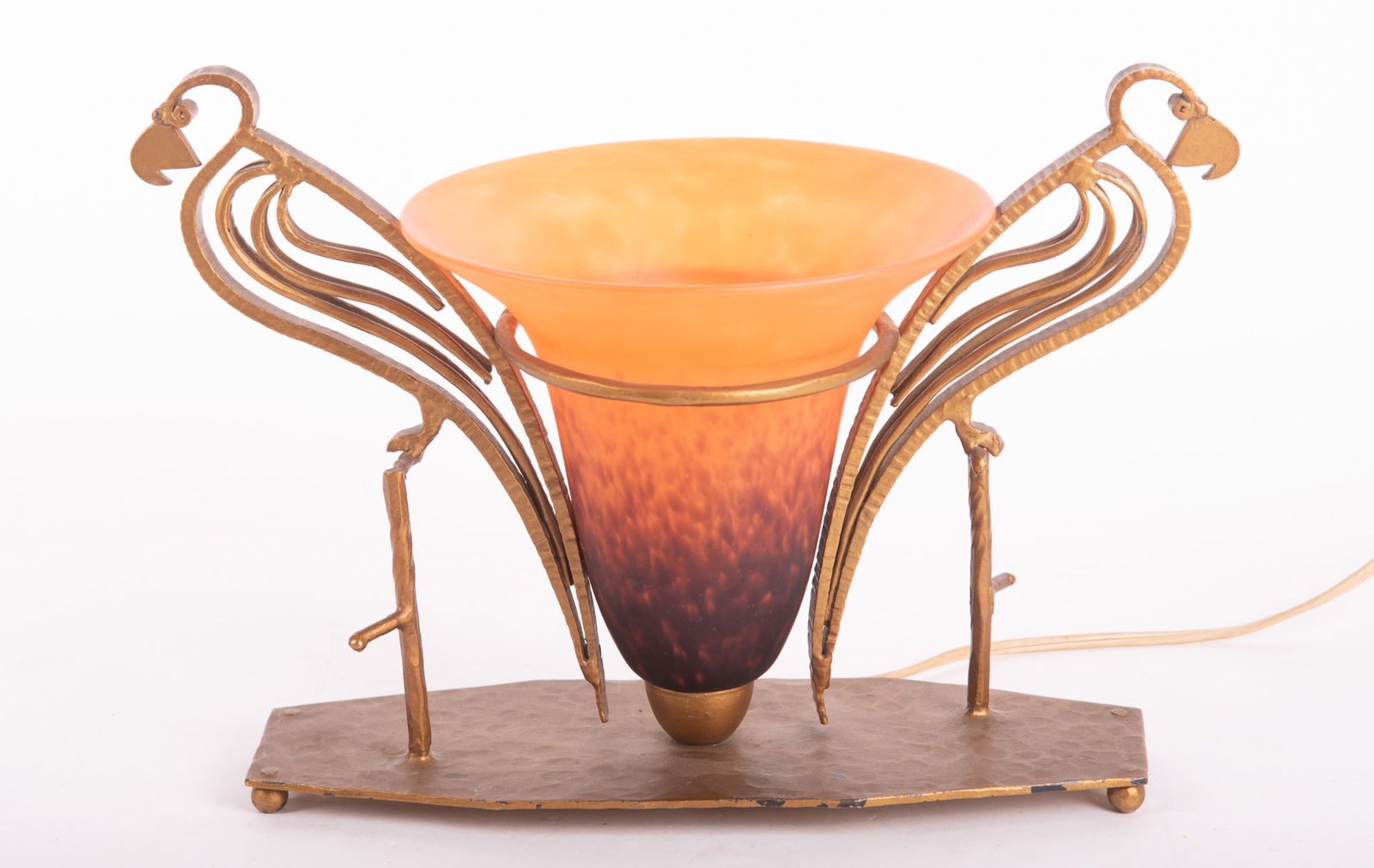 A French Schneider Art Glass Table Lamp (1 of 3)