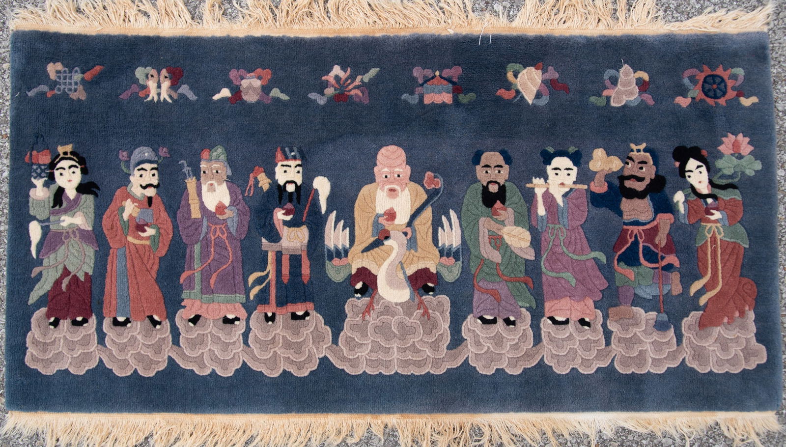 Handwoven Chinese Wall Hanging (1 of 3)