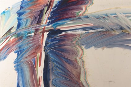 Kincheloe, Ascending, Descending, Transcending, 1982, watercolor on paper