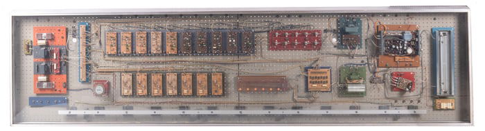 Howard Jones, Missouri (1922-1991), mixed media sculpture