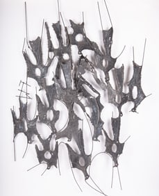 Artist Unknown, 20th Century, Brutalist Wall Hanging, metal sculpture
