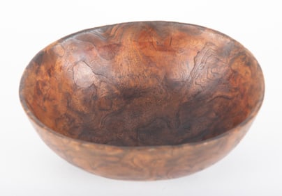 Meskwaki Burl Wood Bowl
