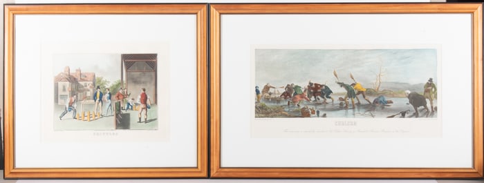 Sir George Harvey (1806-1876) 'Curlers' engraving by William Howison; together with A. Player,