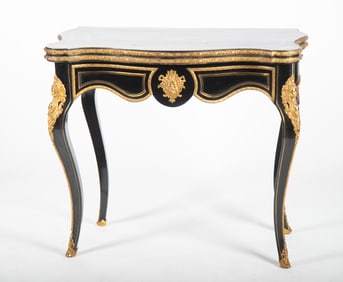 Louis XV Napoleonic Style Card Table