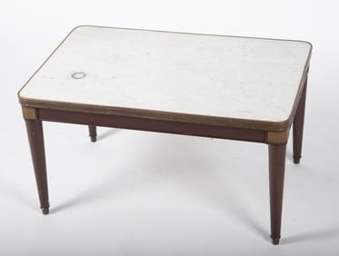 Early Twentieth Century Marble Top Low Table