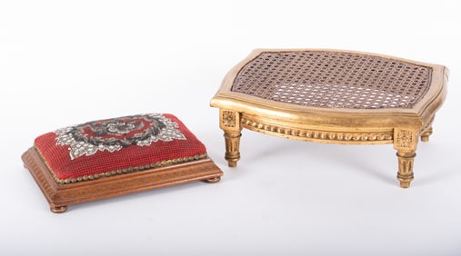 Two Antique Footstools