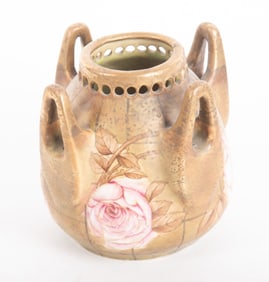 An Austrian Amphora Pottery Vase