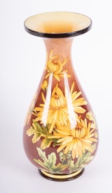 An Early Doulton Lambeth Faience Vase