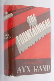 Ayn Rand 'The Fountainhead' Published by Bobbs Merrill, Indianapolis and New York, 1943