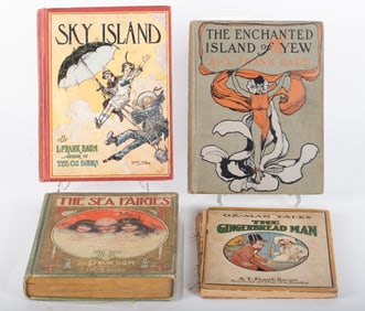 'Sea Fairies' 1st Edition by L. Frank Baum, Published by The Reilly & Britton Co, Chicago, 1911.