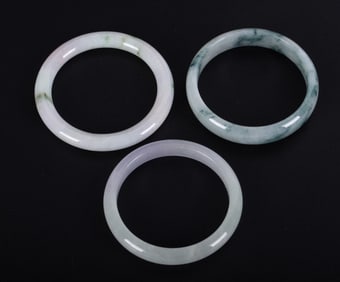 Three Jade Bangles