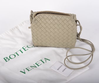 Bottega Veneta Intrecciato Woven Leather Crossbag