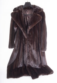 Dark Brown Mink Coat