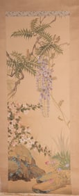 Scroll Painting on Silk