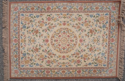 Machine Woven Wool Area Rug