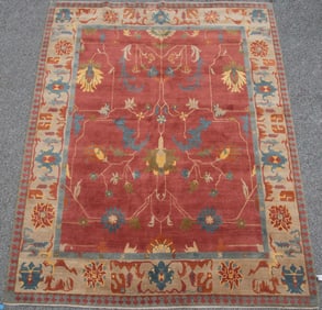 Modern Handwoven Wool Room Rug