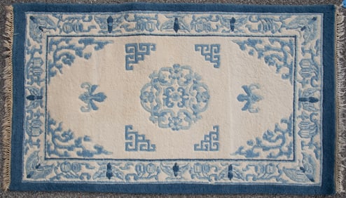 Handwoven Chinese Wool Area Rug