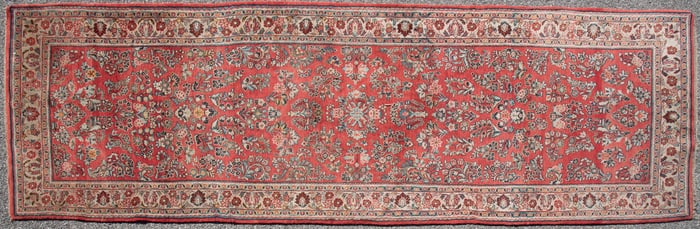 Hand Knotted Serapi Runner