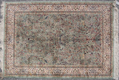 Wool and Silk Area Rug