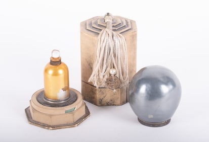 A Rare French Art Deco Perfume Bottle, Le Secret De La Perle, Andre Jollivet for Pleville