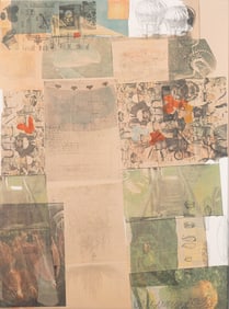 Robert Rauschenberg, American (1925-2008), Deposit, from America: The Third Century, 1975,