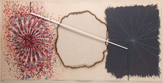 James Rosenquist, American (1933-2017), Star Pointer, 1977, lithograph in colors, die cut and