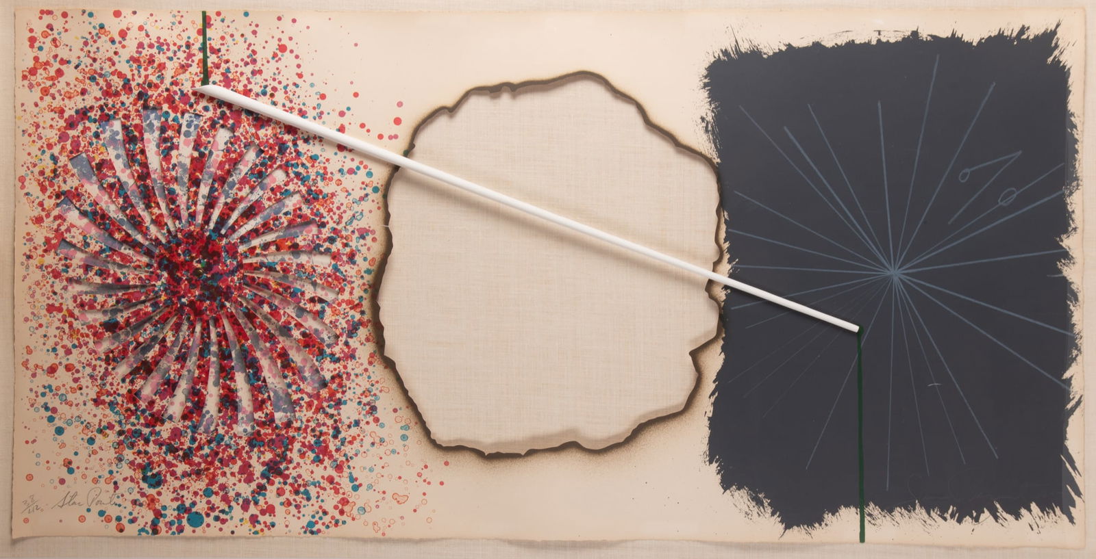 James Rosenquist, American (1933-2017), Star Pointer, 1977, lithograph in colors, die cut and (1 of 5)