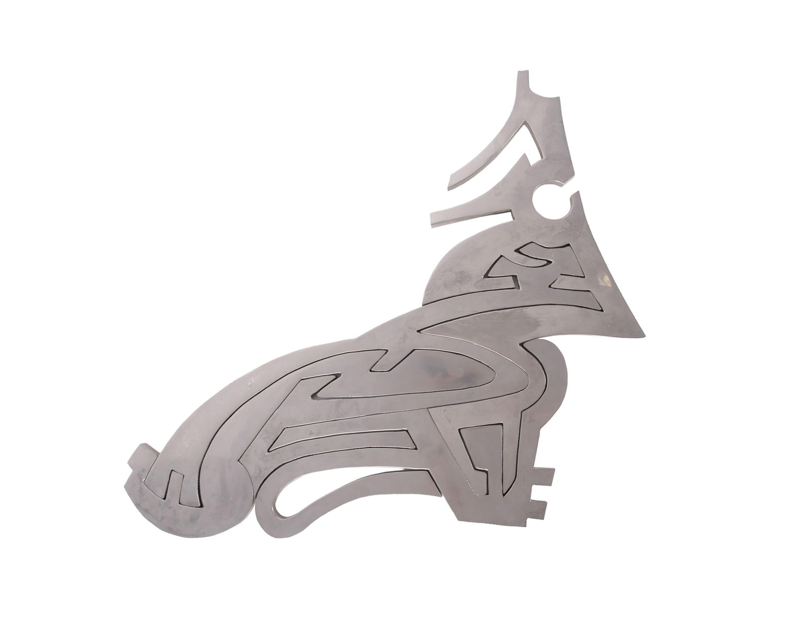 Mark Di Suvero, California, New York / China (b. 1933), Longing, 1981, Nickel-plated aluminum in (1 of 5)