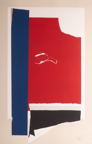 Robert Motherwell, New York, Connecticut, Massachusetts (1915-1991), On the Wing, 1984, Lithograph