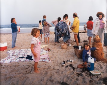 Tina Barney, New York, Rhode Island (b. 1945), The Cookout, (T.B. 1161), 1984, chromographic color