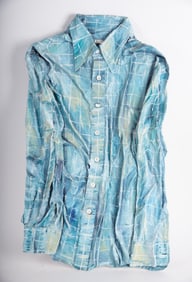 Sidney MacDonald Russell, San Francisco 20th-21st Centuries, Shirt, 1996, painted aluminum plaque