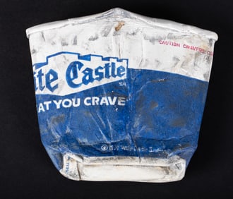 Thomas Anthony Pfannerstill, Kentucky (b. 1951), White Castle (found on 7th street north of Hill