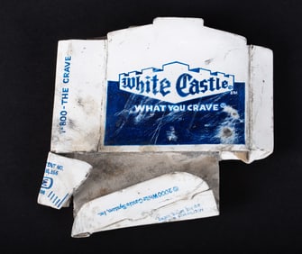 Thomas Anthony Pfannerstill, Kentucky (b. 1951), White Castle, 2003, O.K. #202, acrylic on wood