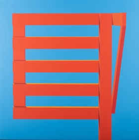 Biron Valier, Massachusetts, Florida (b. 1943), Riptide, 1986, acrylic on canvas