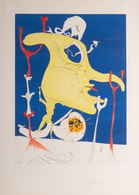 Salvador Dali, Spanish (1904-1989), From: Conquest of the Cosmos II, The Last Arrival from the Last