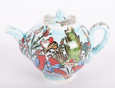 Hand Painted Kutahya Turkey Teapot