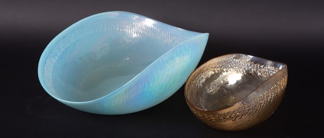 Two Yalos Casa for Murano Glass Bowls