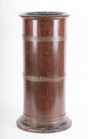 English Brass Bounded Umbrella Holder